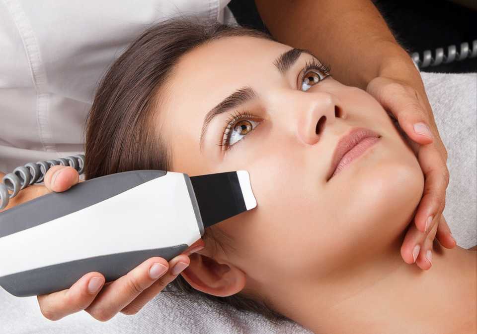 Ультразвуковой пилинг лица